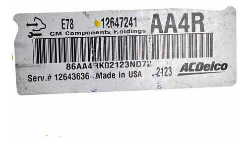 Pcm Computadora Chevrolet Cruze 1.4l 12-16 Turbo (aa4r) P8