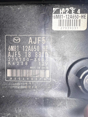 Computadora Mazda 6 3.0l 2007 6m81-12a650-he