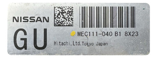 Computadora Nissan Rogue 2.5l 2009 Mec111-040 B1 (gu)
