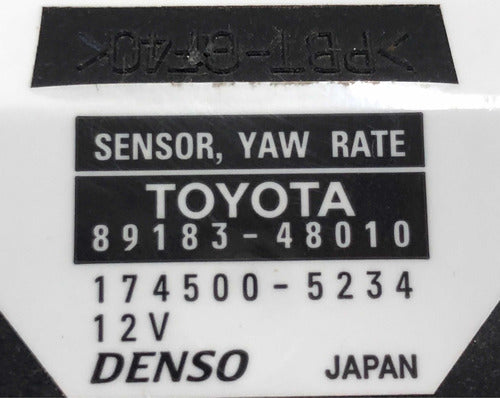 Sensor De Velocidad De Guiñada Toyota Sienna 04-09