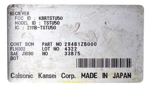 Modulo Bcm Nissan Altima 3.5l A/t 2005-2006 284b1zb000