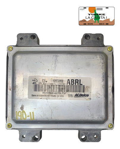 Computadora Chevrolet Sonic 1.8l 2014 12656958 (abrl)