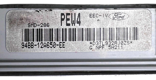 Computadora Ford Contour 2.5l 1998            94bb-12a650-ee