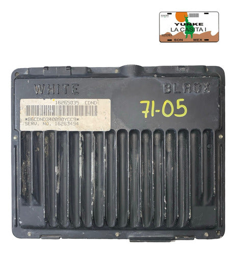 Computadora Chevrolet 1500 4.3l 1998-2001 16265035 (cdnd)
