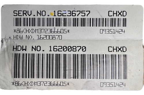 Pcm Computadora Chevrolet Malibu A/t 98-99 16236757 (chxd)