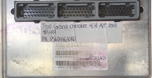 Computadora Jeep Grand Cherokee 4.7l A/t 2003 P56044630ad