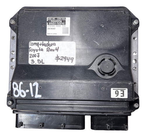 Computadora Toyota Rav4 3.5l 2007 89661-42e90