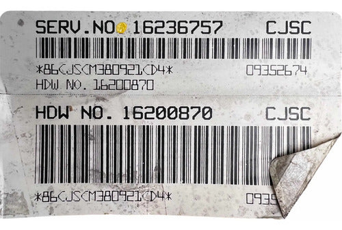 Pcm Computadora Chevrolet Malibu A/t 98-99 16236757 (cjsc)