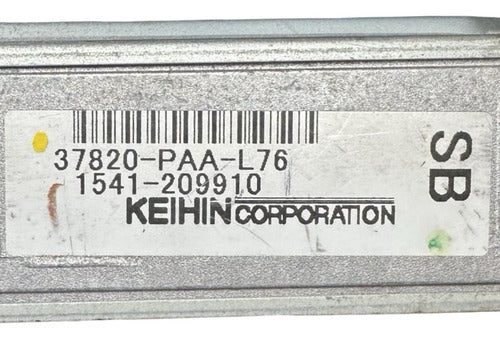 Computadora Honda Accord 2.3l 2000-2002 37820-paa-l76 (sb)