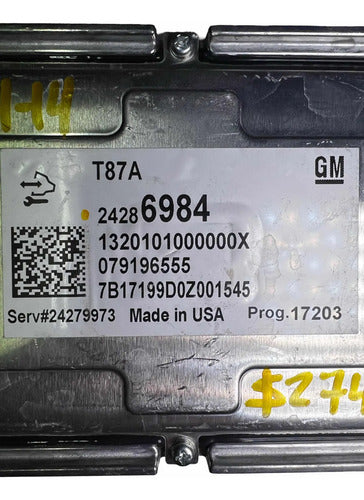 Modulo Tcm Chevrolet Silverado 17-18 24286984