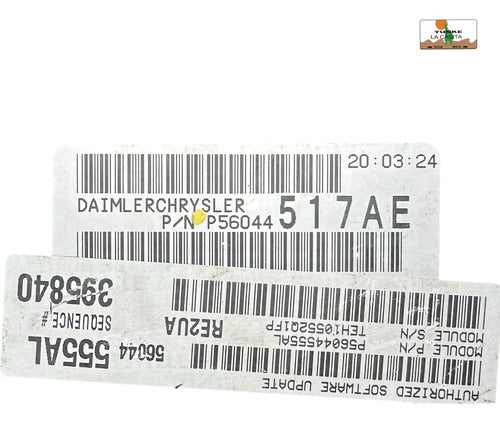 Computadora Jeep Grand Cherokee 5.7l 2005 P56044517ae P2