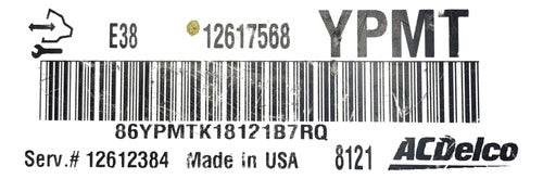 Computadora Chevrolet Equinox 3.4l 2008 12617568 (ypmt)