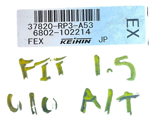 Computadora Honda Fit 2009-2010 1.5l A/t 37820-rp3-a53