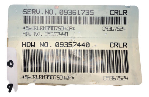 Computadora Chevrolet Malibu A/t 2000 09361735 (crlr)