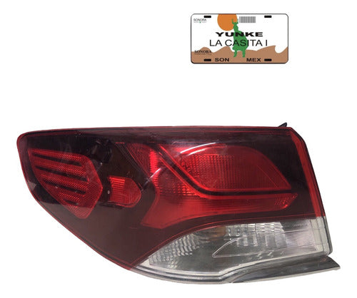 Calavera Par Hyundai Sonata 18-19 92402-c2 Ambos Lados Rojo