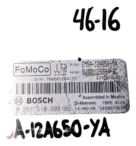 Computadora Ford Focus 2.0l 2014 Em5a-12a650-ya