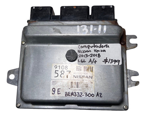 Computadora Nissan Versa 1.6l A/t 13-18 Bem332-300 A2 (9e)