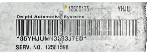 Computadora Chevrolet Malibú 3.5l 2004 12589175 (yhju)