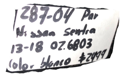 Espejo Retrovisor Lh Nissan Sentra 13-18 02.6803