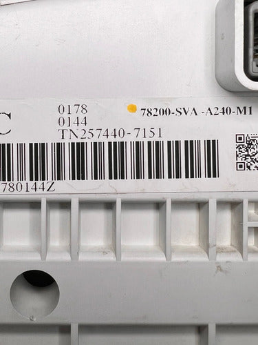 Velocímetro Cluster Honda Civic A/t 2006-2011