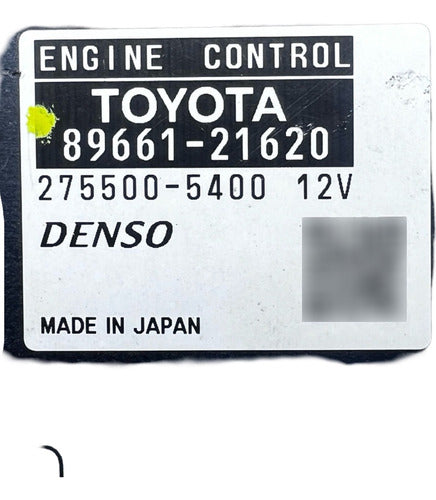 Computadora Toyota Scion Tc 2.5l 2013 89661-21620