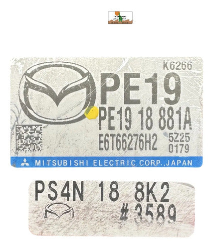 Computadora Mazda 3 2.0l 14-16 Pe19 18 881a