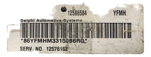 Computadora Chevrolet Cavalier 2.2l 03-05 12586584 (yfmh)