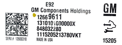 Computadora Chevrolet Silverado 2014-2016 5.3l 12669611