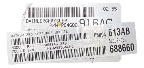 Computadora Dodge Stratus 2.7L 2005 P04606916AC