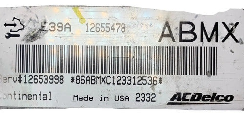 Pcm Computadora Chevrolet Malibu 2.5l 13 12655478 (abmx) P2