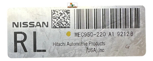 Computadora Nissan Sentra 2.0l 2009 Mec950-220 (rl)