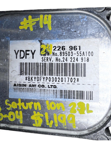 Módulo Tcm Saturn Ion 2.2l 03-04 24226961 (ydfy)