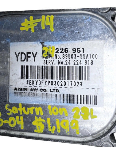 Módulo Tcm Saturn Ion 2.2l 03-04 24226961 (ydfy)