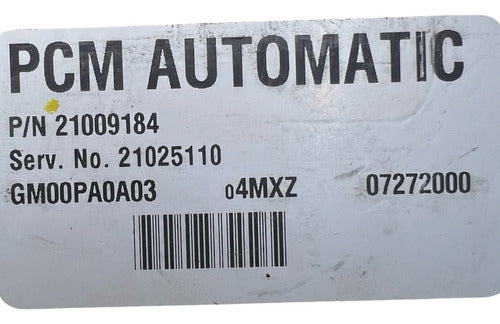 Computadora Saturn S Series 1.9l 00-02 21009184
