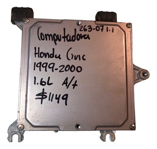 Computadora Honda Civic 1.6l A/t 99-00 37820-p2e-a92 (6a)