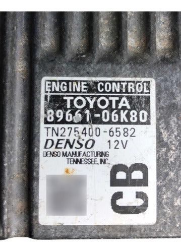 Computadora Toyota Camry 2.5l 2012-2014 89661-06k80 (cb)