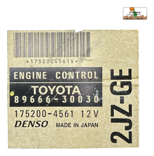 Pcm Computadora Lexus Gs300 3.0l A/t 2000 89666-30030