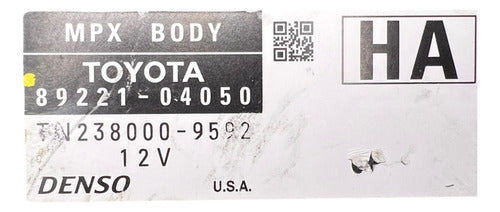 Modulo Bcm Toyota Tacoma 3.5l 16-20 89221-04050