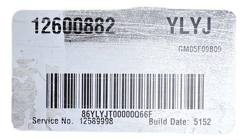 Computadora Chevrolet Cobalt 2.0l 05-06 12600882 (ylyj)