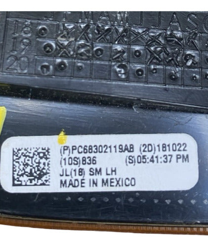 Luz De Posición Lh Jeep Wrangler 2018-2026 Pc68302119ab Naranja