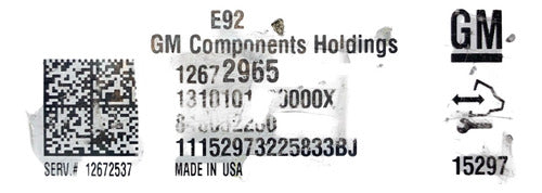 Computadora Chevrolet Colorado 3.6l 2016 12672965