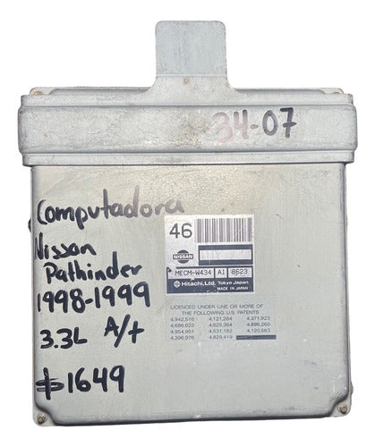 Computadora Nissan Pathfinder 3.3l A/t 98-99 Mecm-w434 (46)
