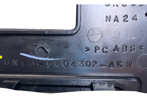 Moldura Tablero Central Fusion 07-09 6n73-5404302-akw Negro
