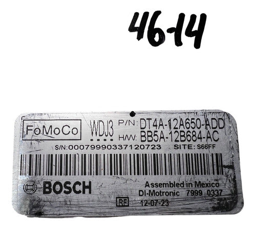 Computadora Ford Edge 2.0l 2013 Dt4a-12a650-add