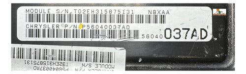 Pcm Computadora Dodge Dakota 3.9l A/t 1999 P56040037ad