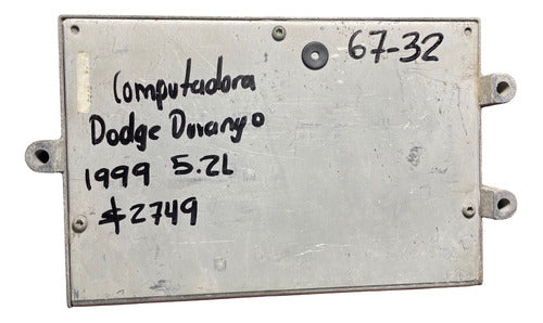 Computadora Dodge Durango 5.2l 1999 P56040103ad