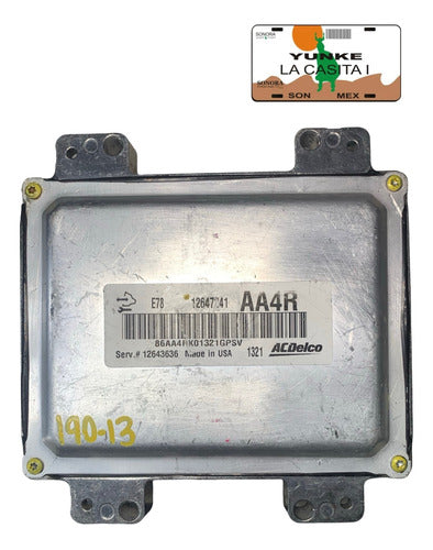 Computadora Chevrolet Cruze 1.4l 2012 Turbo 12647241 (aa4r)