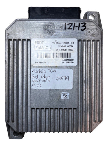 Modulo Tcm Ford Edge 2.0l 13-14 Dt4a-12b565-ed