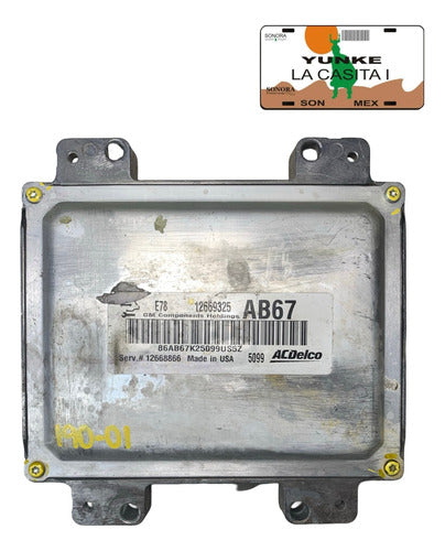 Computadora Chevrolet Cruze 1.4l 2015 12669325 (ab67)