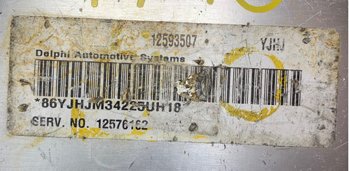 Computadora Chevrolet Cavalier 2.2l 2005 12593507 (yjhj)